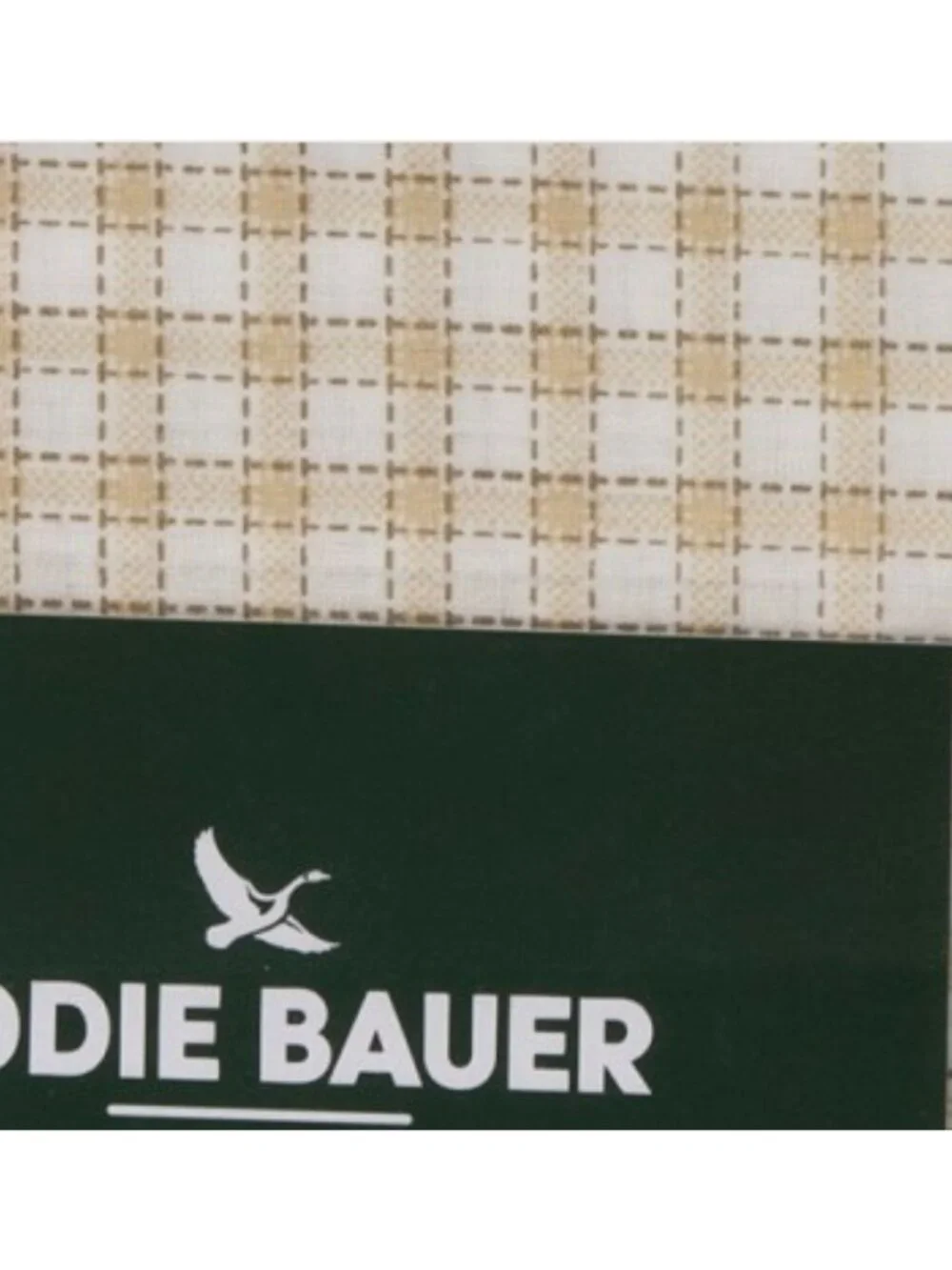 EDDIE BAUER Checkered Sheet Set